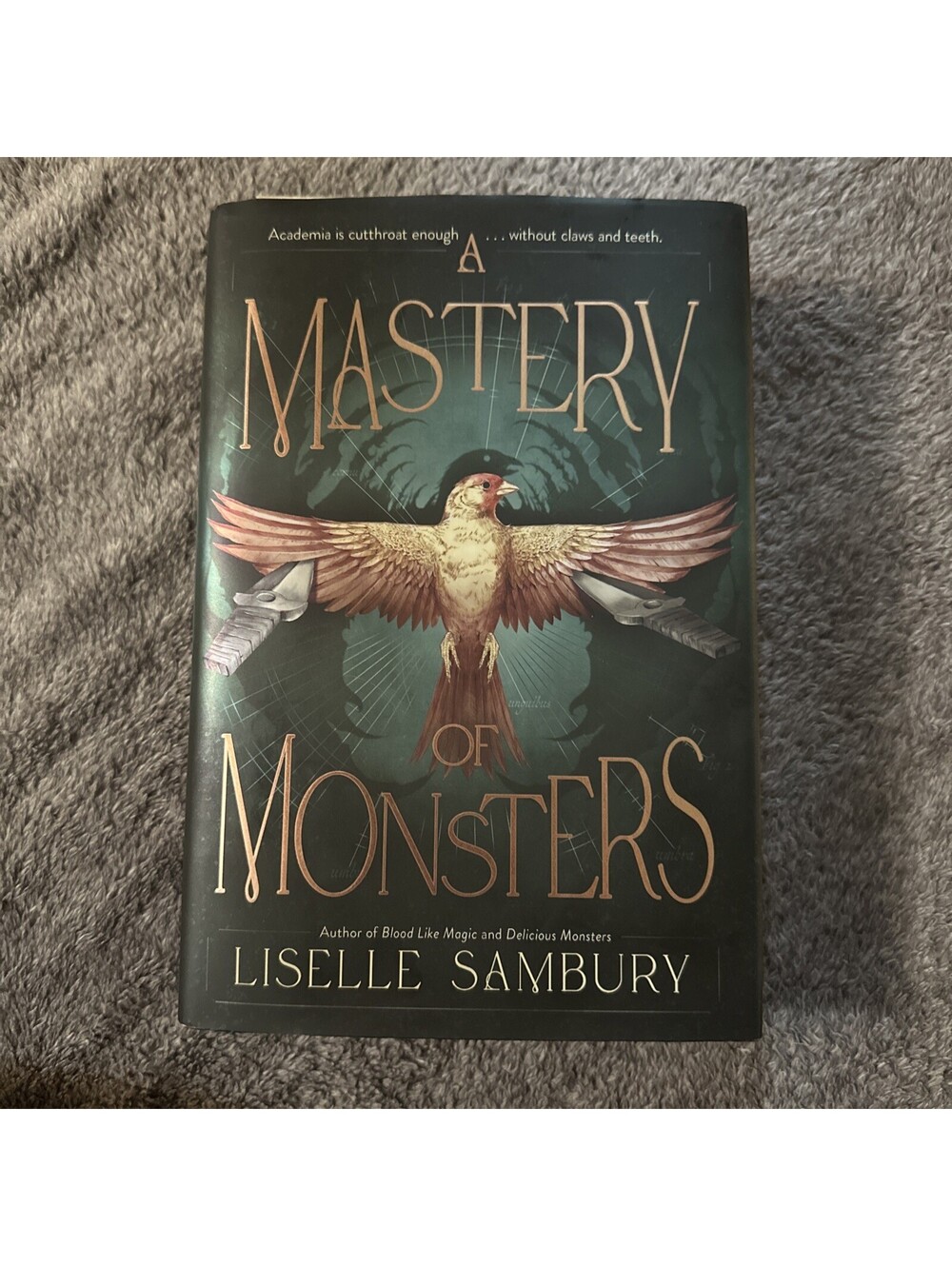 A MASTERY OF MONSTERS - LISELLE SAMBURY -  HC YA DELICIOUS MONSTERS